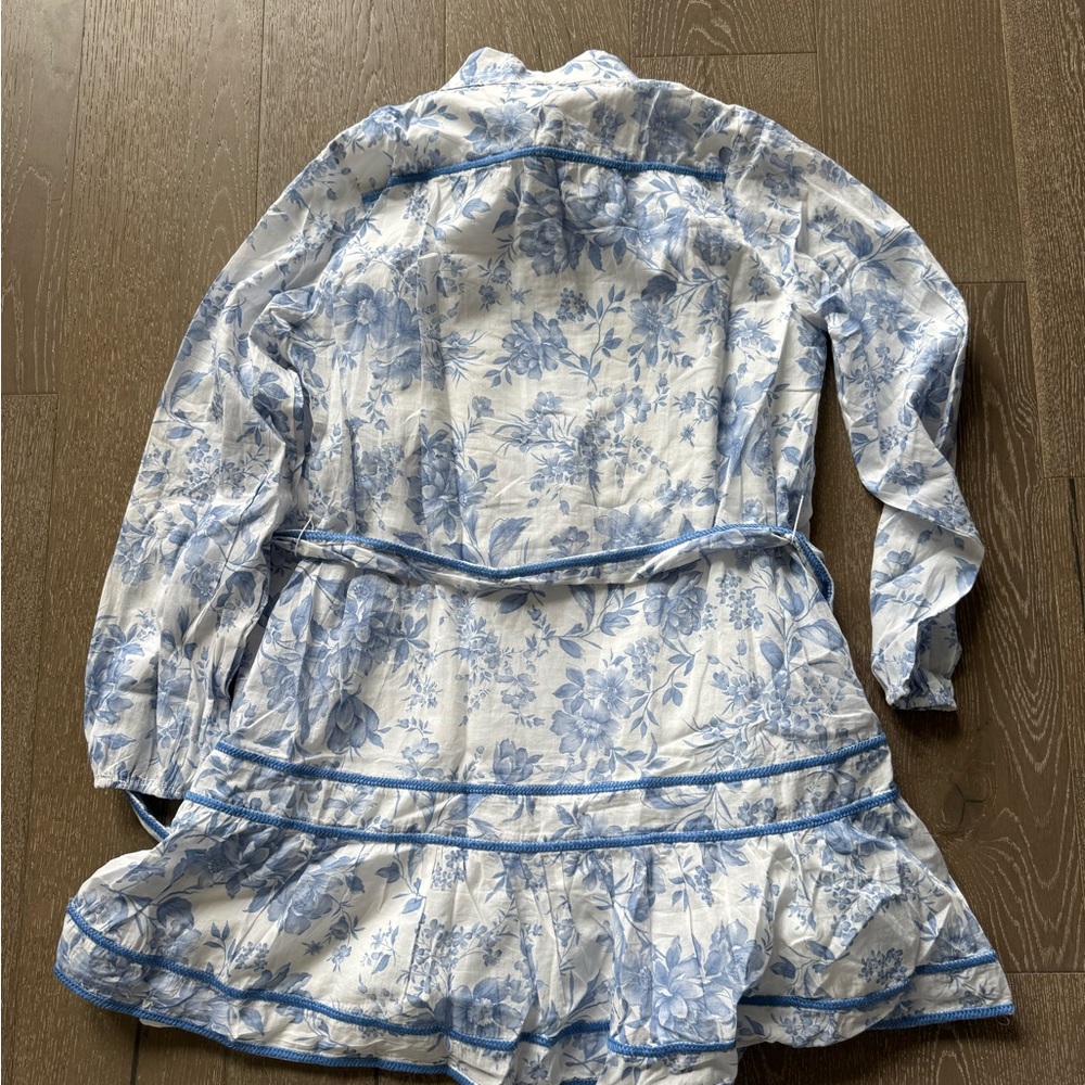 J. Marie Chloe long-sleeve tie dress - Picture 5 of 6